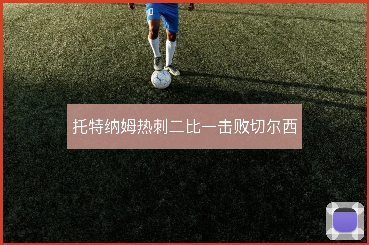 托特纳姆热刺二比一击败切尔西
